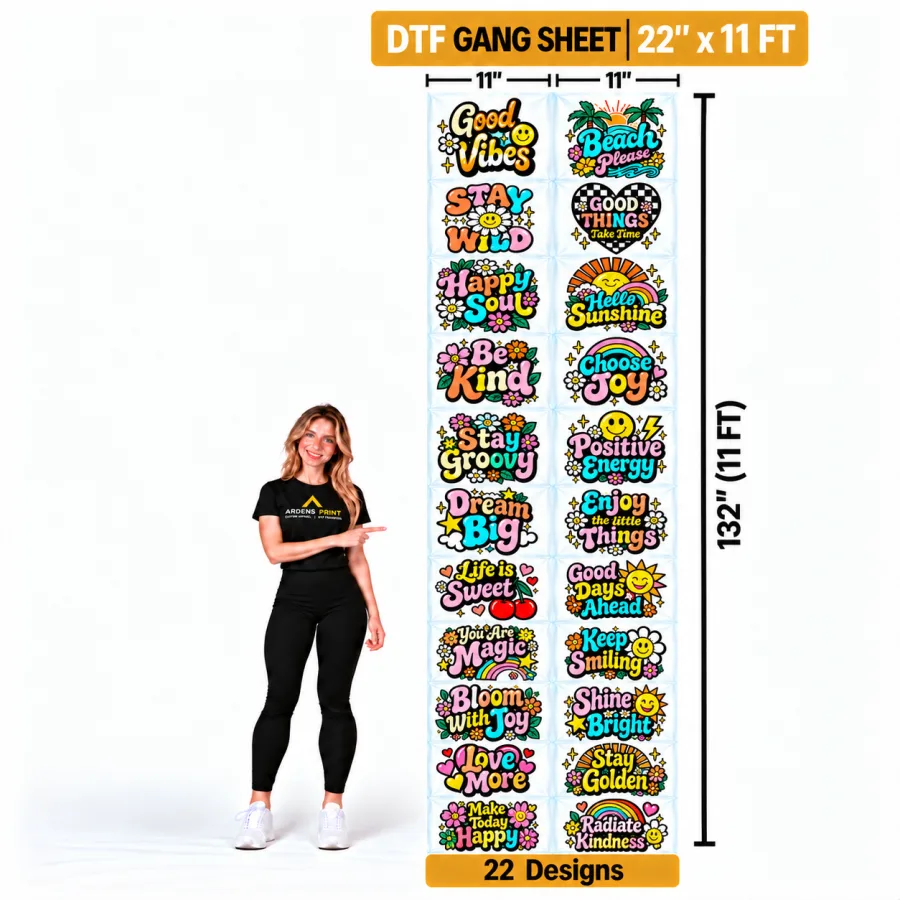 11 Feet gang sheet